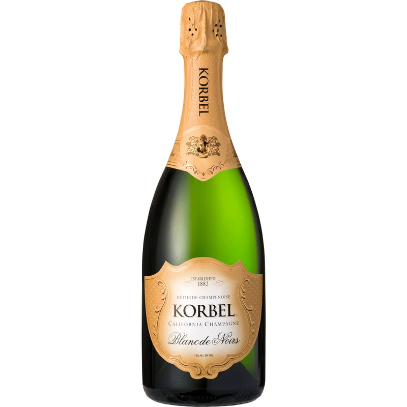Korbel Sparkling California Blanc De Noir Champagne 750ml