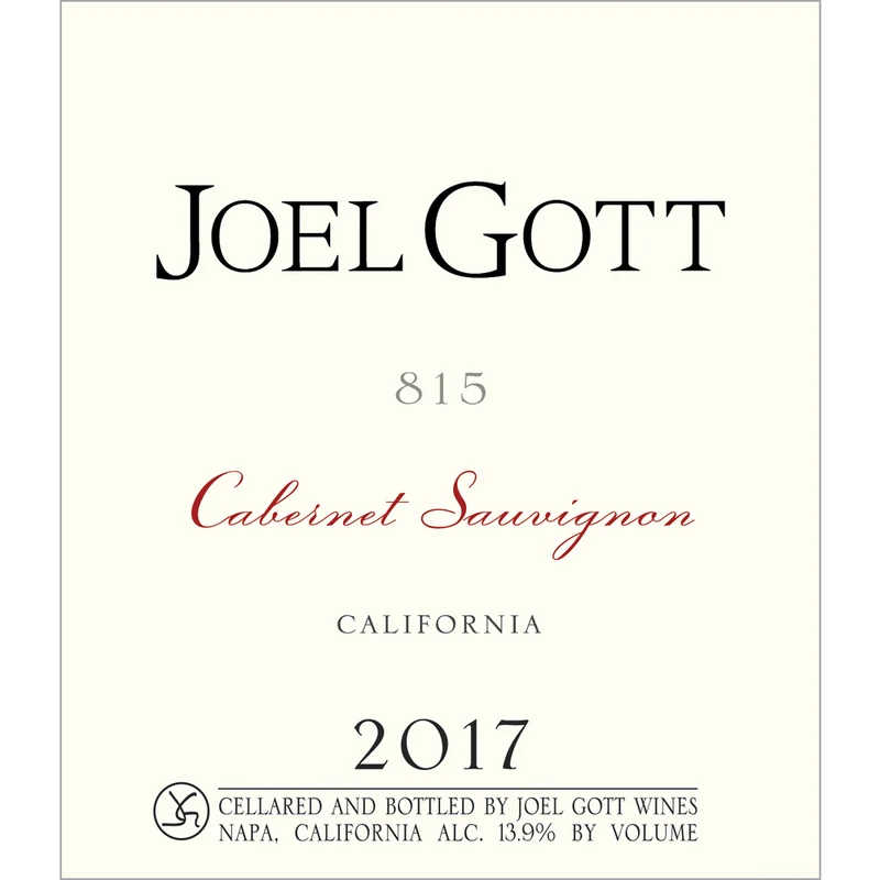 Joel Gott 815 California Cabernet Sauvignon 750ml