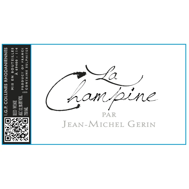 Domaine Jean-Michel Gerin La Champine Syrah 750ml