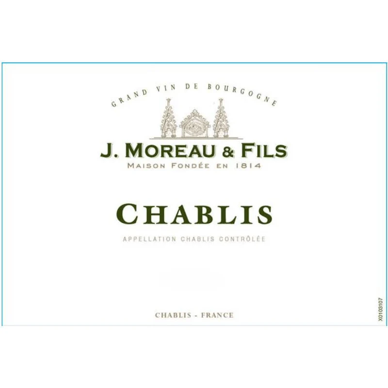 J. Moreau & Fils AOC Chablis 750ml