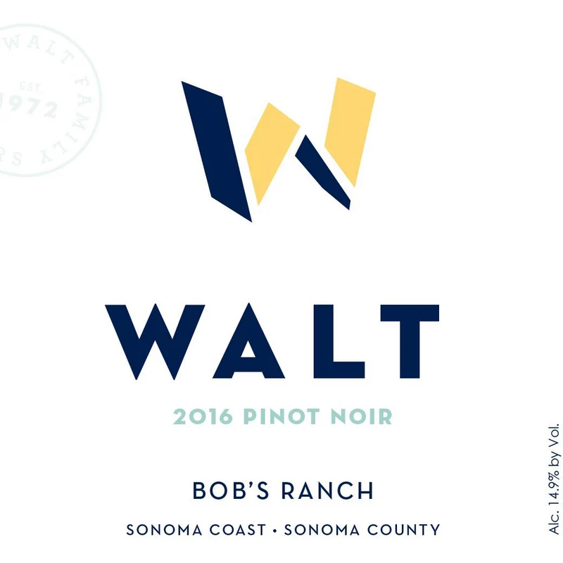Walt Sonoma Coast Bob's Ranch Vineyard Pinot Noir 750ml