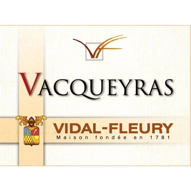 Vidal-Fleury Vacqueyras Red Blend 750ml