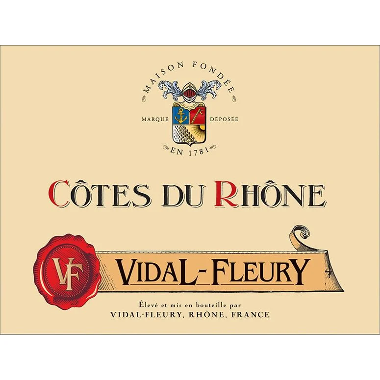 Vidal-Fleury Cotes Du Rhone Blanc 750ml