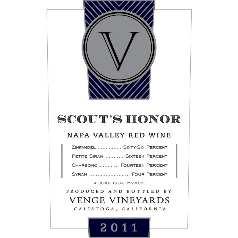 Venge Vineyards Scout's Honor Napa Valley Red Blend 750ml