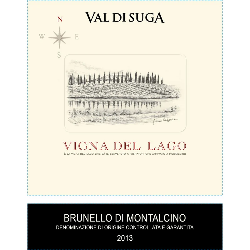 Val Di Suga Vigna Del Lago Brunello Di Montalcino DOCG Sangiovese 750ml