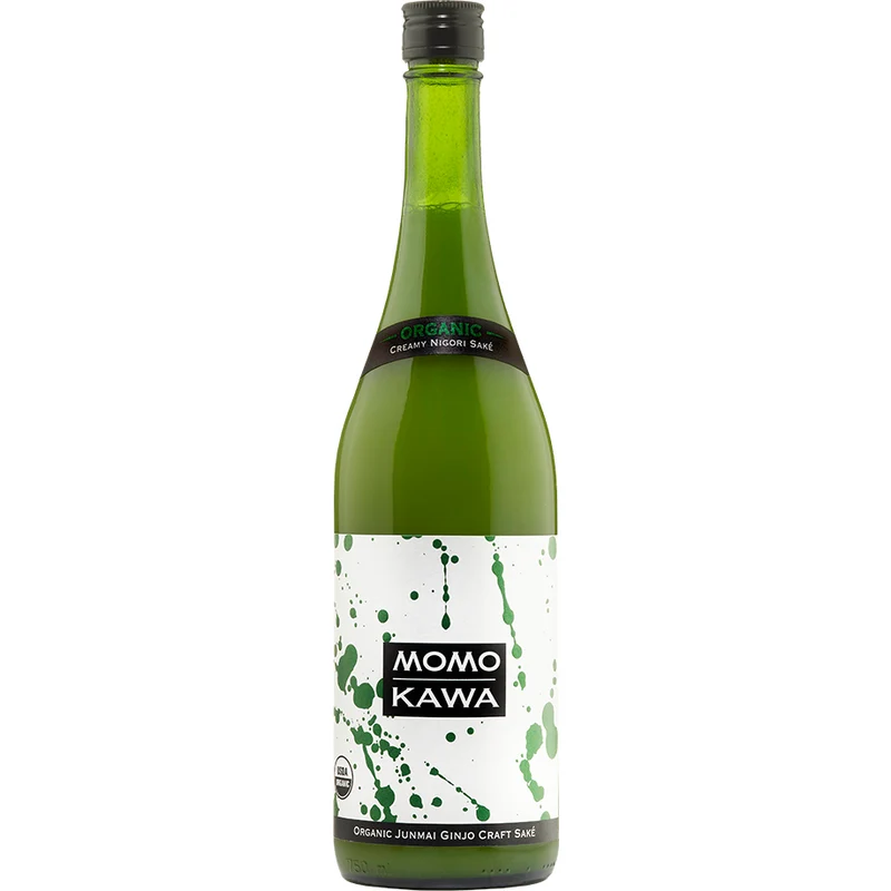 Momokawa Organic Nigori Sake 750ml