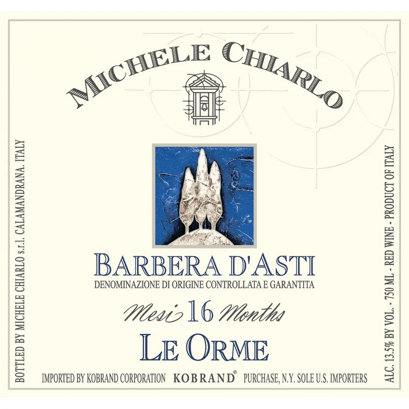 Michele Chiarlo Le Orme Barbera D'Asti DOCG Barbera 750ml