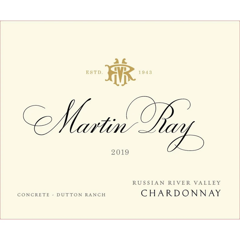 Martin Ray Concrete Chardonnay Dutton Ranch 750ml