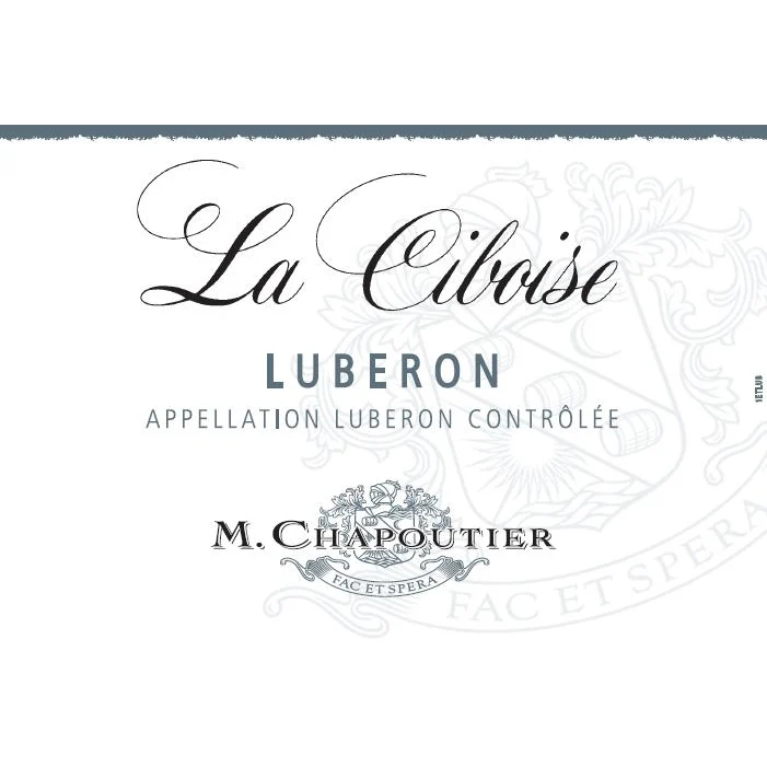 M. Chapoutier La Ciboise Luberon Rouge 750ml