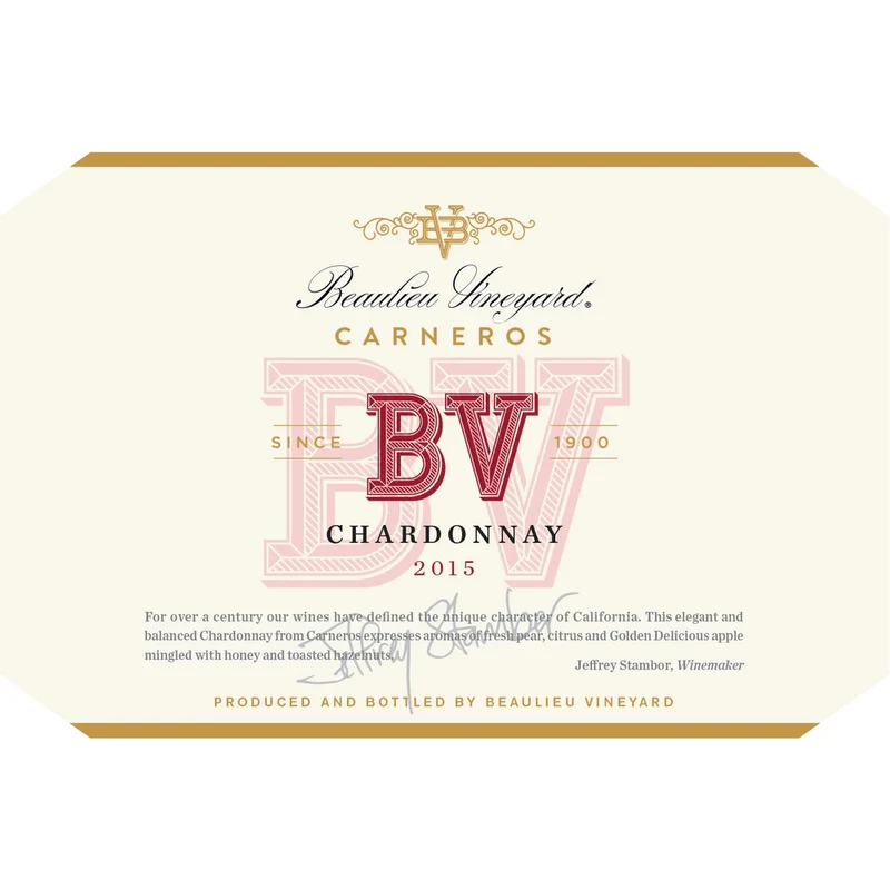 Beaulieu Vineyard Napa Valley Chardonnay 750ml