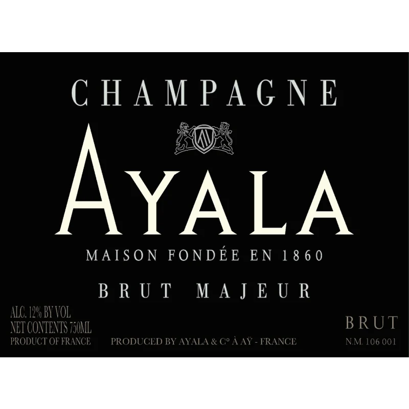 Ayala Champagne Brut Majeur Champagne Blend 750ml