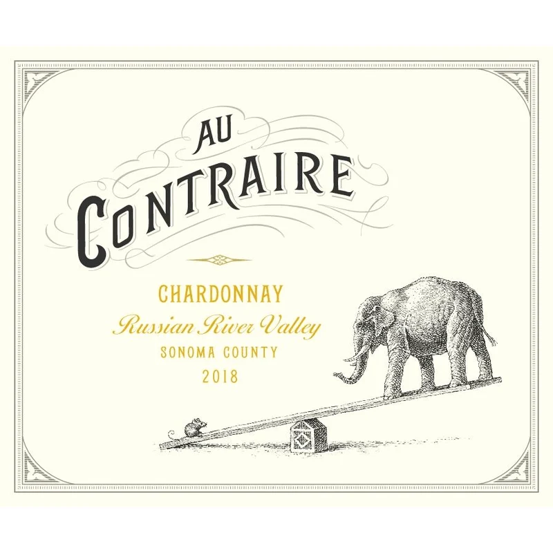 Au Contraire Russian River Valley Chardonnay 750ml