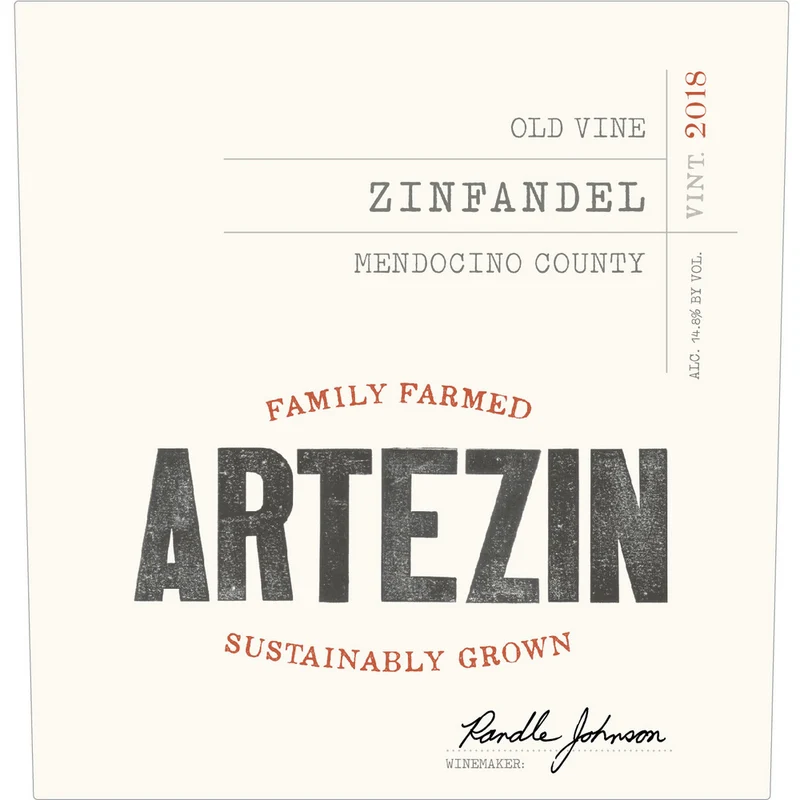 Artezin Mendocino County Zinfandel 750ml