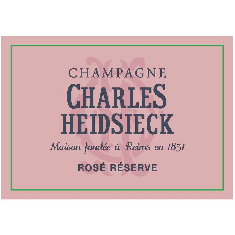 Charles Heidsieck Champagne Brut Rose Reserve Champagne Blend 750ml