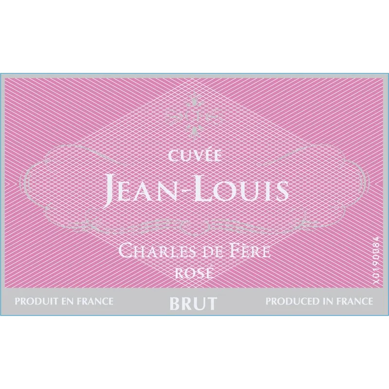 Charles de Fere Jean Louis France Sparkling Rose 750ml