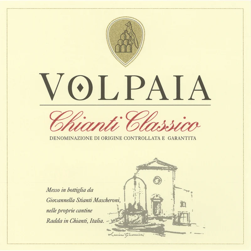 Castello Di Volpaia Chianti Classico DOCG Sangiovese Blend 750ml