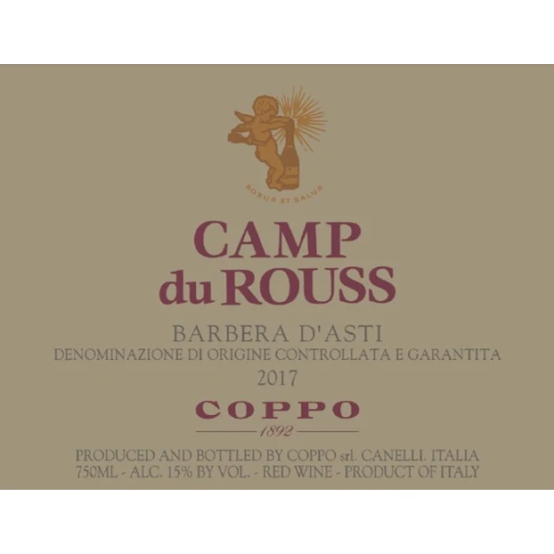 Coppo Barbera D'Asti DOCG Camp Du Rouss Barbera 750ml