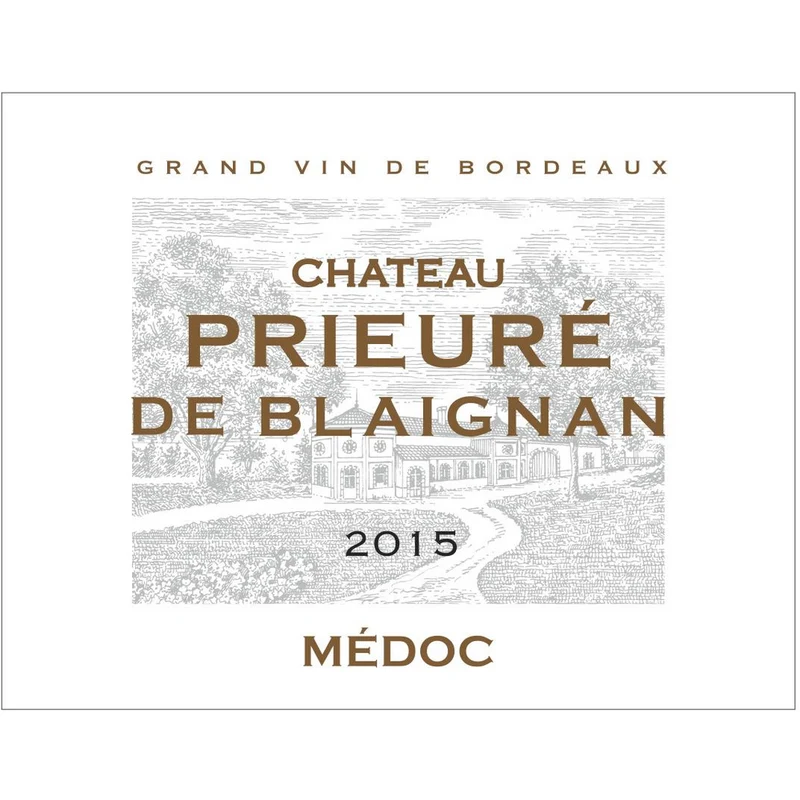 Chateau Prieure De Blaignan Medoc Red Bordeaux Blend 750ml