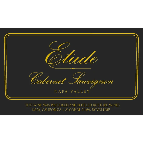 Etude Napa Valley Cabernet Sauvignon 750ml