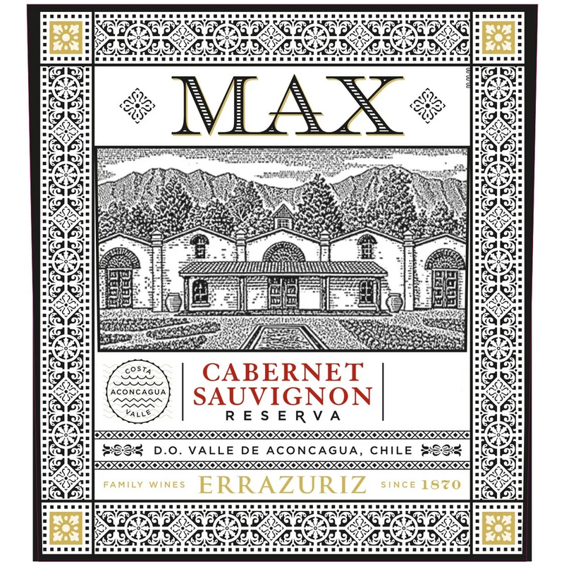Errazuriz Max Reserva Aconcagua Valley Cabernet Sauvignon 750ml