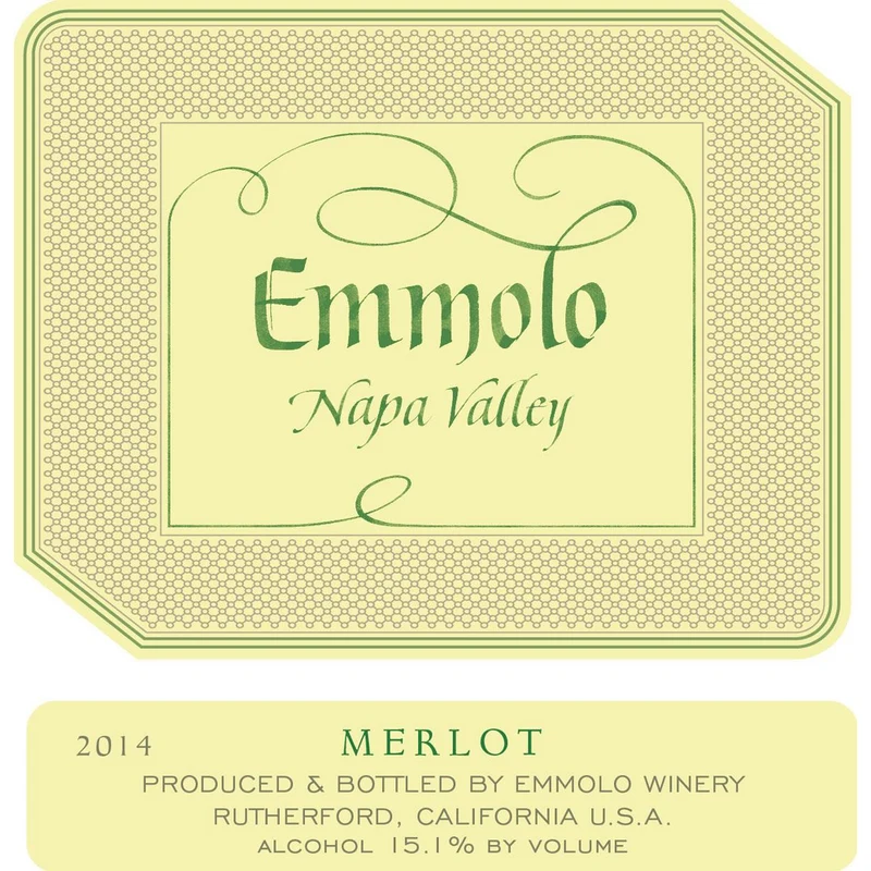 Emmolo Napa Valley Merlot 750ml