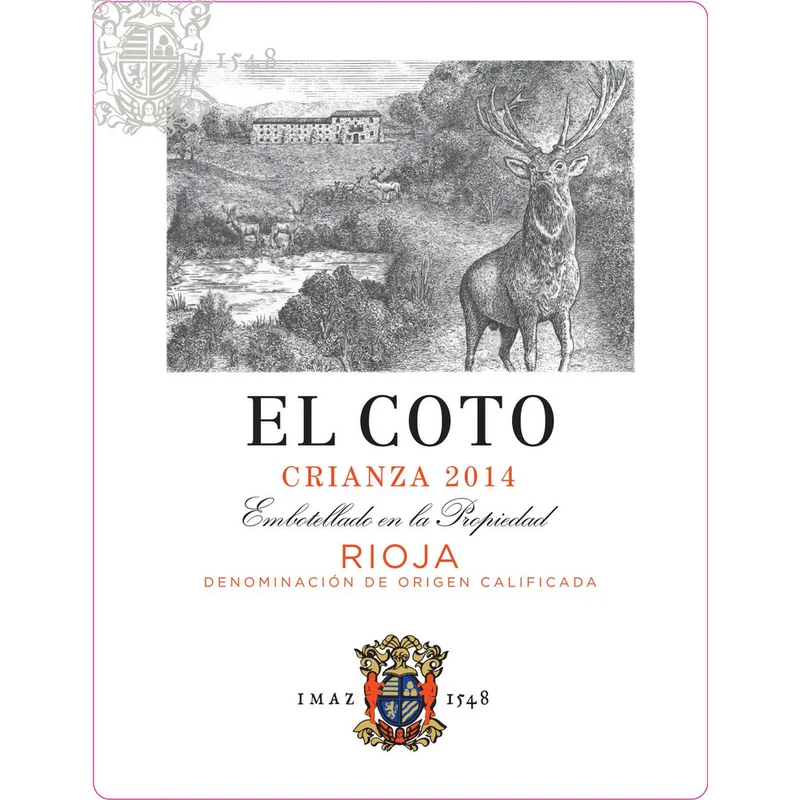 El Coto Crianza Rioja Tempranillo 750ml