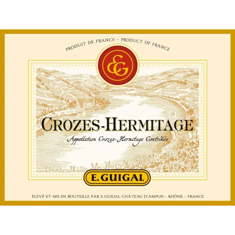 E. Guigal Crozes-Hermitage Red Rhone Blend 750ml