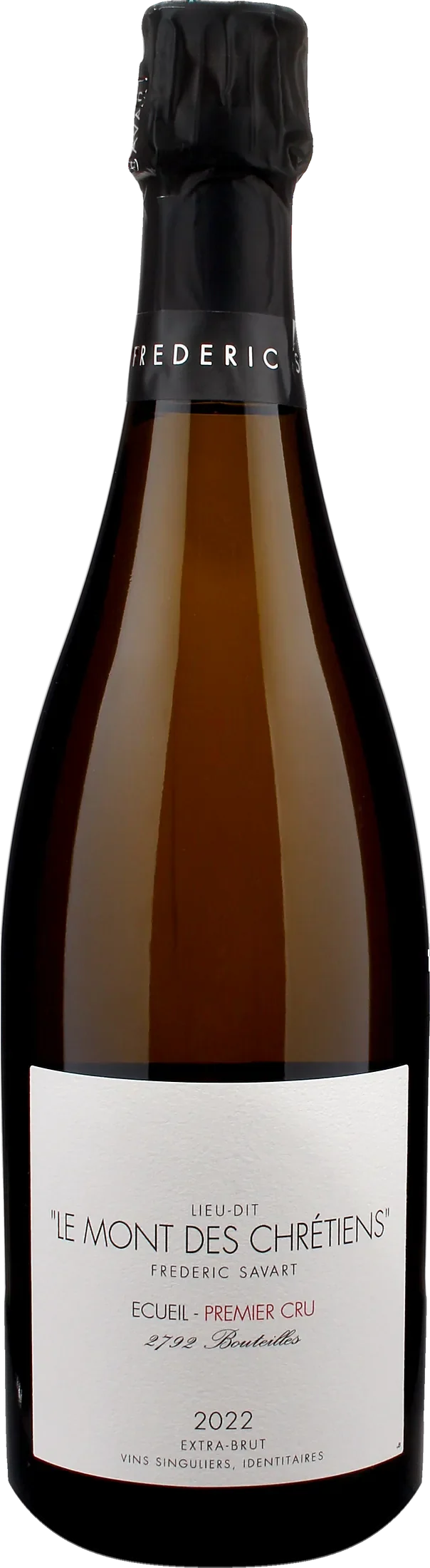 Savart Champagne Ecueil 1er Cru Le Mont des Chretiens Extra Brut 2022