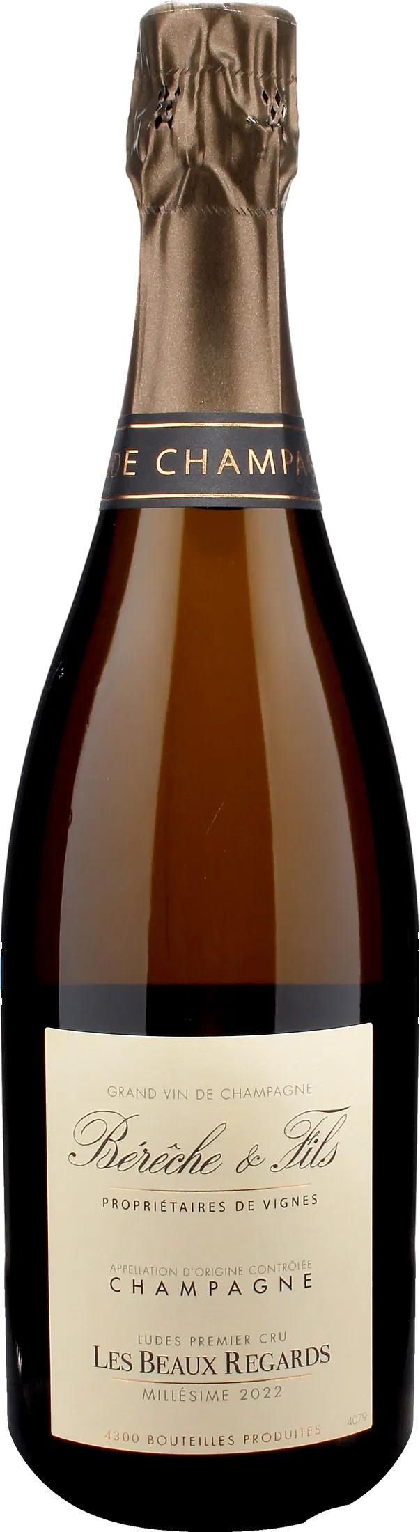 Bereche Champagne 1er Cru Les Beaux Regards Extra Brut 2022