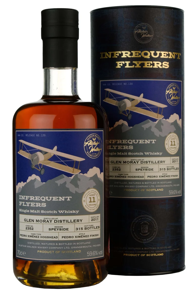 Glen Moray 2011-2023 | 11 Year Old Infrequent Flyers Single Cask 2352