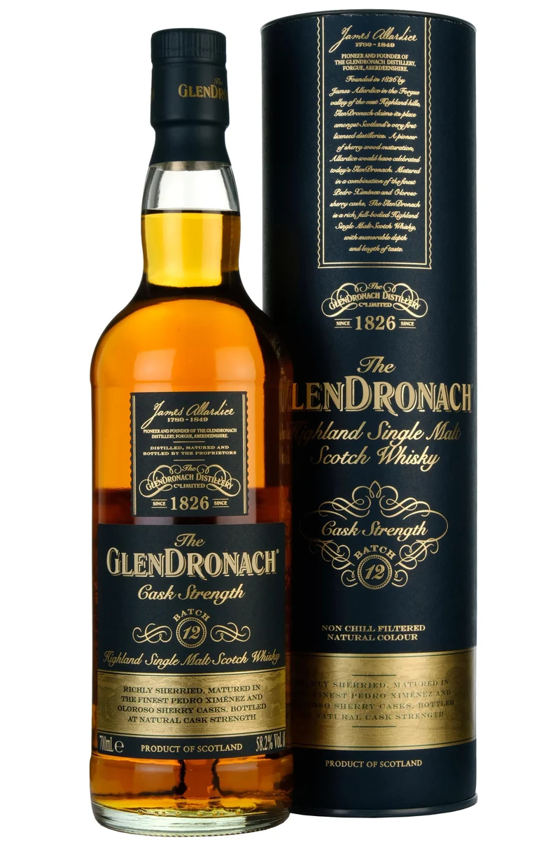 Glendronach Cask Strength Batch 12 Bottled 2023