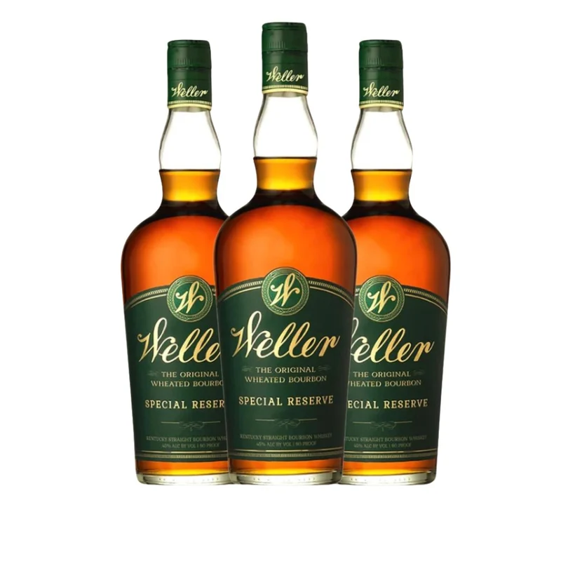 The W.L. Weller Special Reserve Bourbon Three Pack Bundle