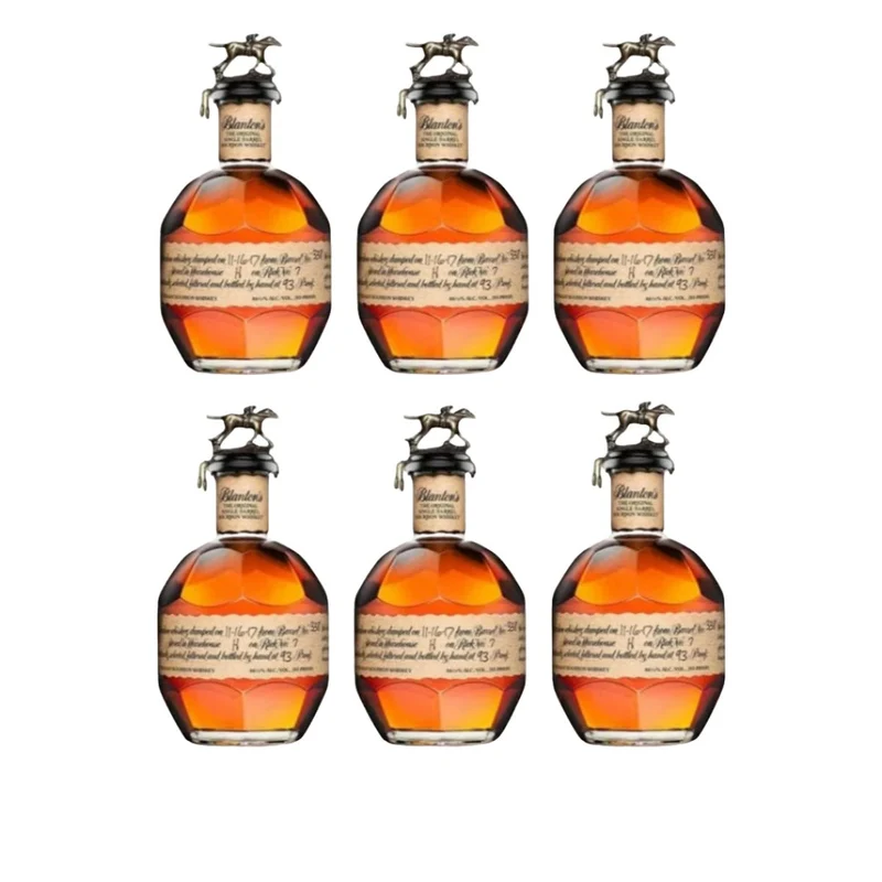 The Blanton's Single Barrel Bourbon Six Pack Bundle