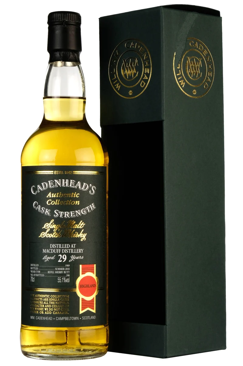 Macduff 1989-2018 | 29 Year Old Cadenhead's Authentic Collection