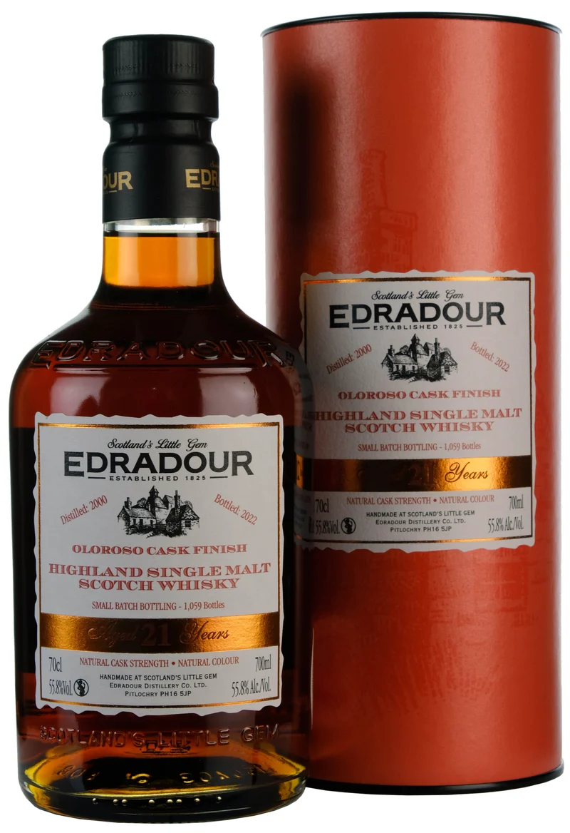 Edradour 2000-2022 | 21 Year Old Cask Strength Small Batch