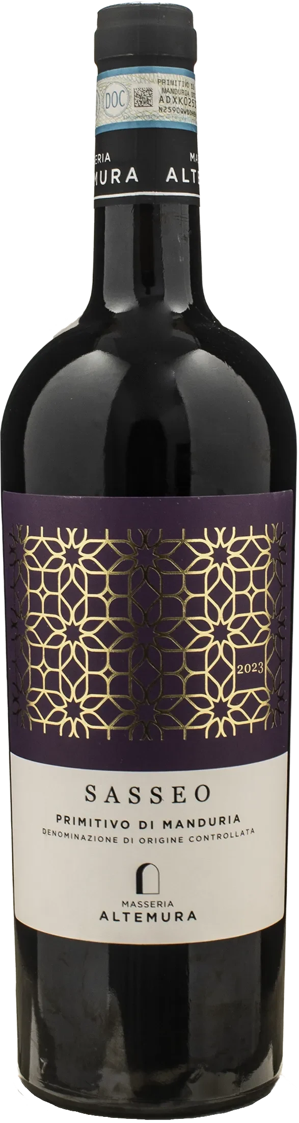 Masseria Altemura Primitivo di Manduria Sasseo 2023