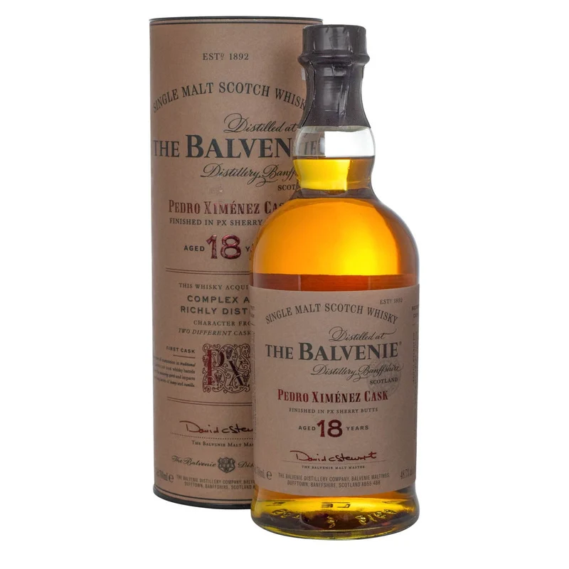 The Balvenie 18 Year Pedro Ximenez Cask Single Malt Scotch Whisky