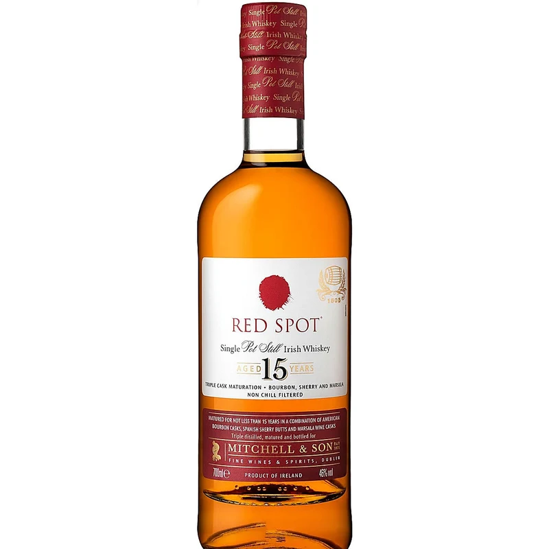 Red Spot 15 Year Single Pot Still Irish Whiskey