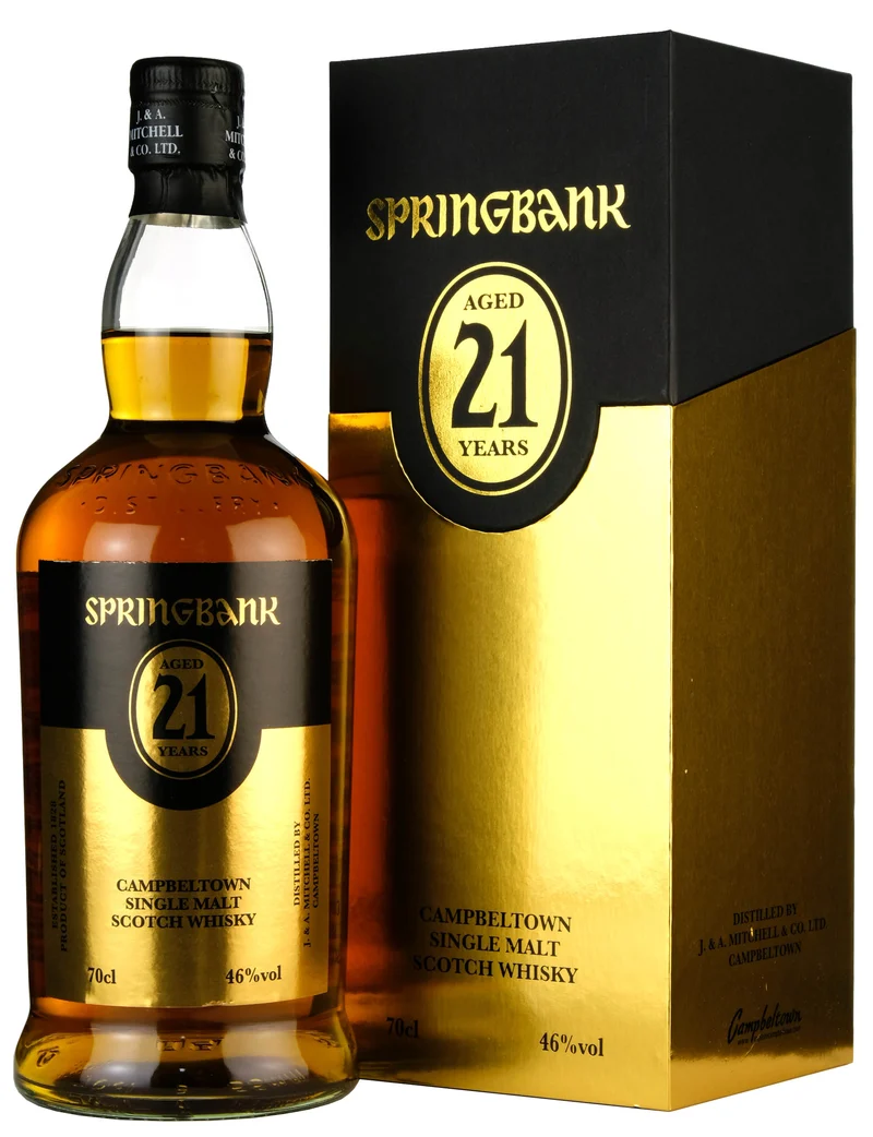 Springbank 21 Year Old Limited Edition Bottled 2021