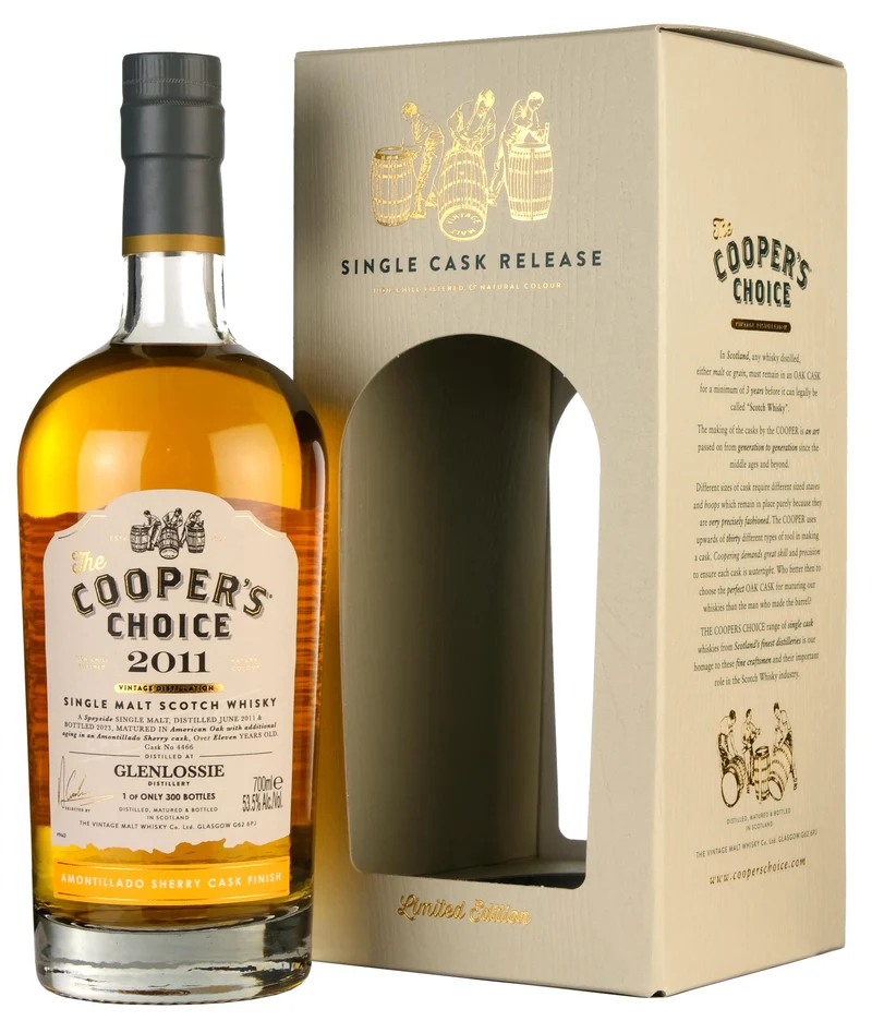 Glenlossie 2011-2023 | 11 Year Old Cooper's Choice Single Cask 4466