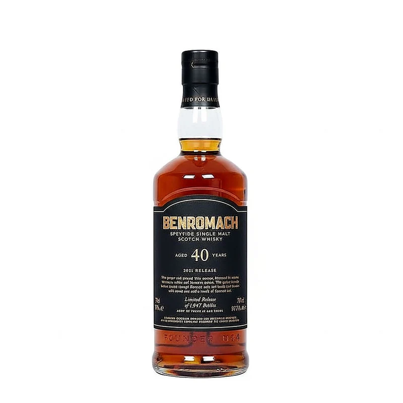 Benromach 40 Year Single Malt Scotch Whisky