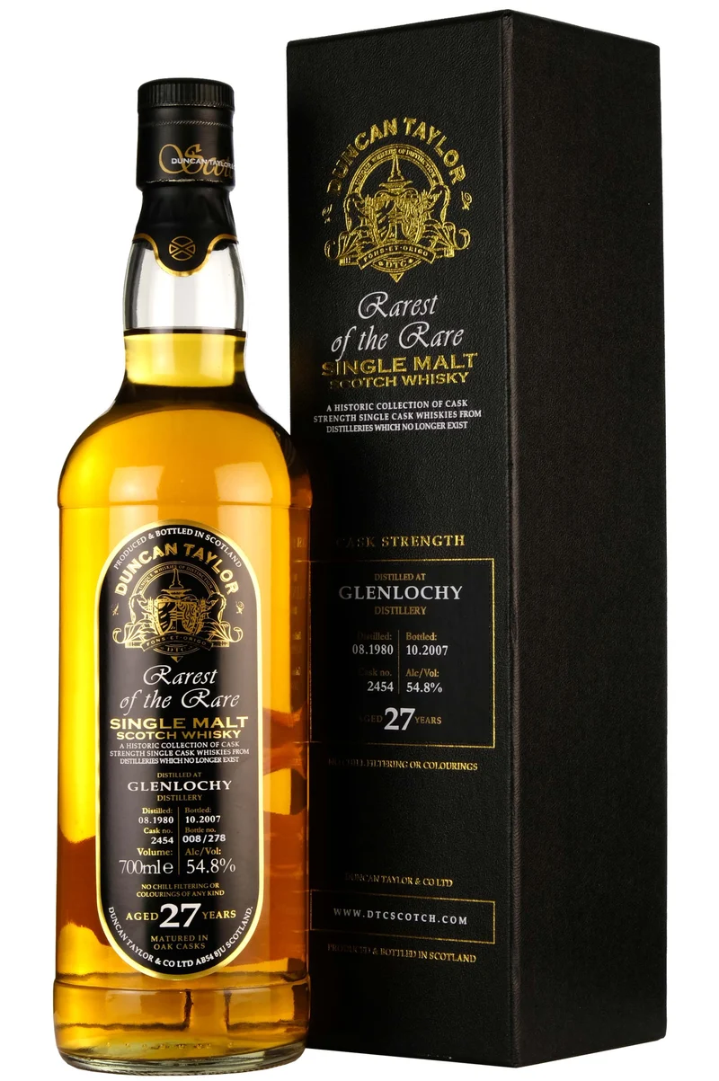 Glenlochy 1980-2007 | 27 Year Old Duncan Taylor Rarest Of The Rare Single Cask 2454