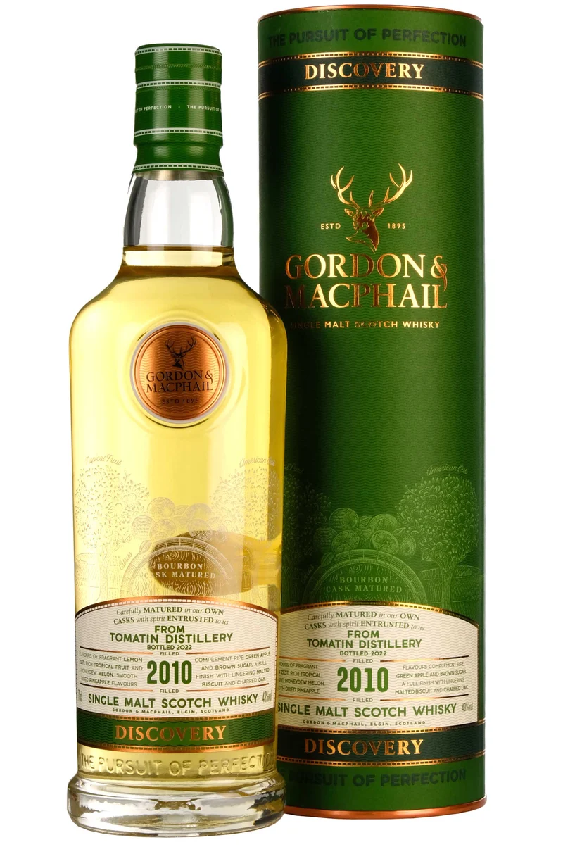Tomatin 2010-2022 Gordon & MacPhail Discovery Range
