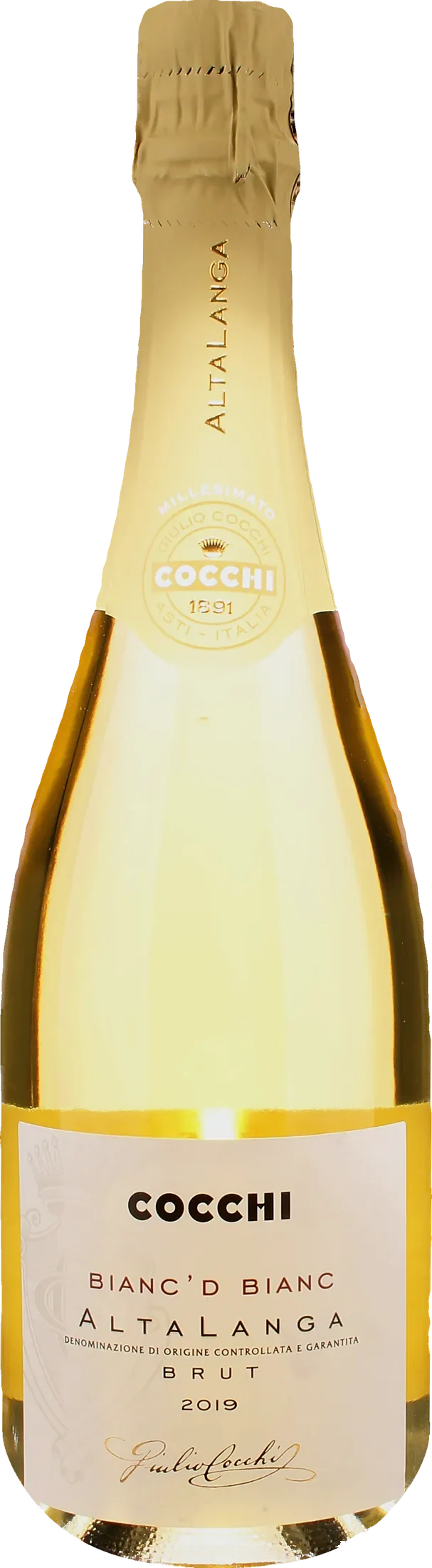 Cocchi Alta Langa Bianc ’D Bianc Brut 2019