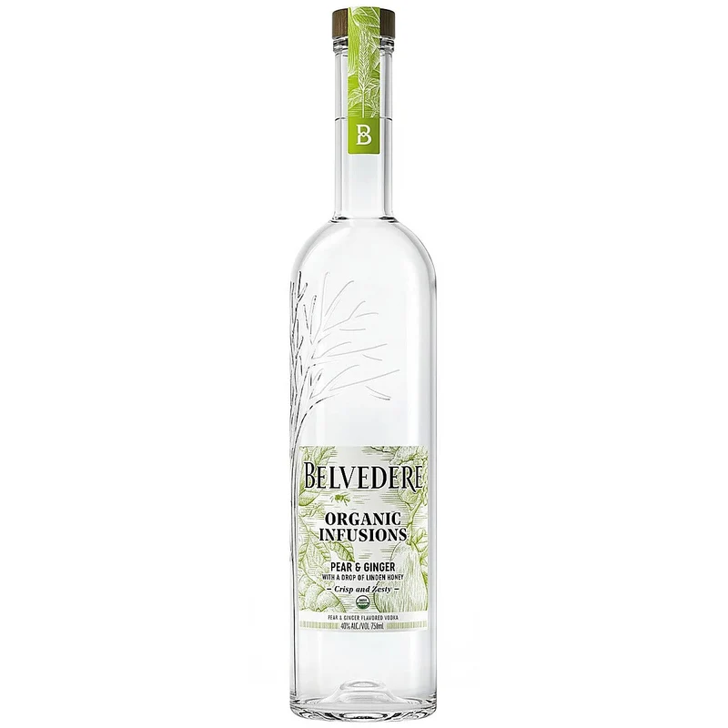 Belvedere Vodka Organic Infusions Pear & Ginger