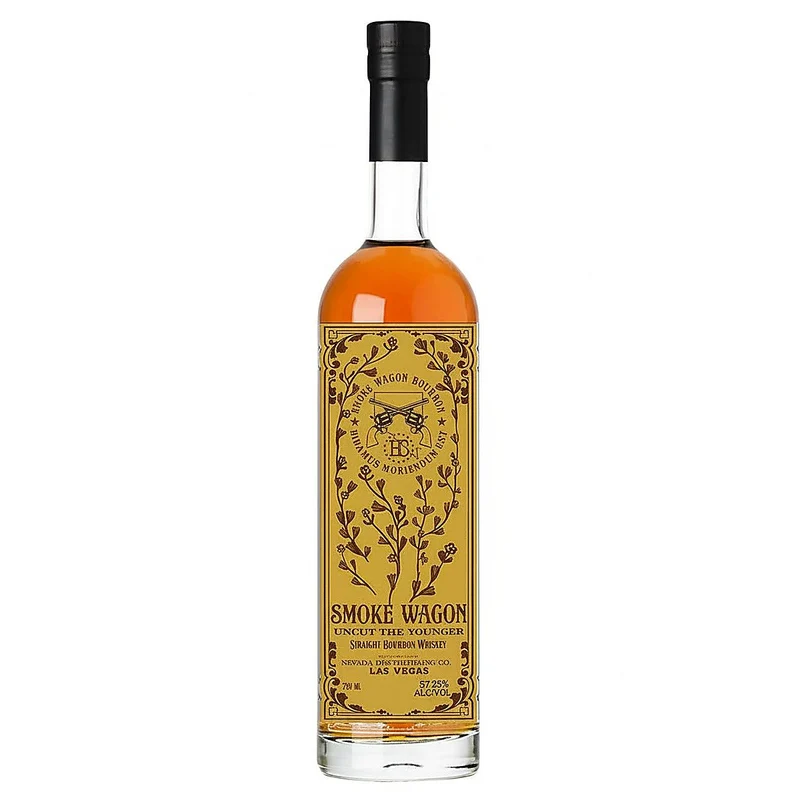 Smoke Wagon Uncut the Younger Bourbon Whiskey