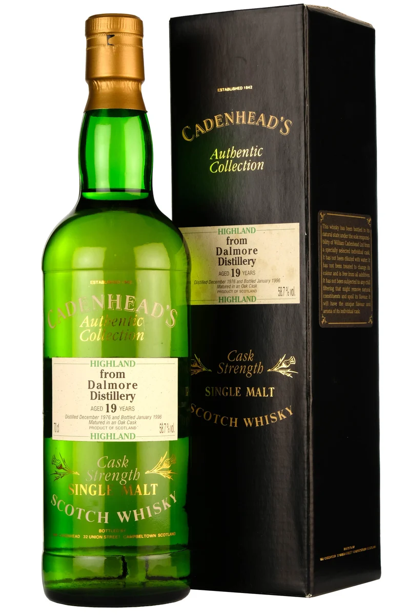Dalmore 1976-1996 | 19 Year Old Cadenhead's Authentic Collection Single Cask