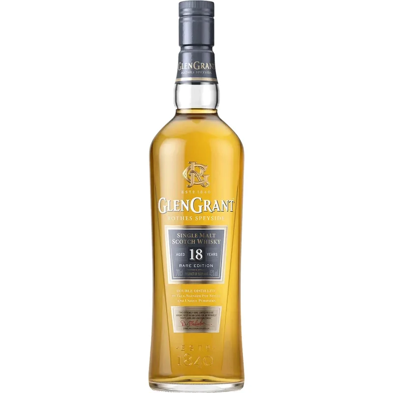 Glen Grant 18 Year Single Malt Scotch Whisky