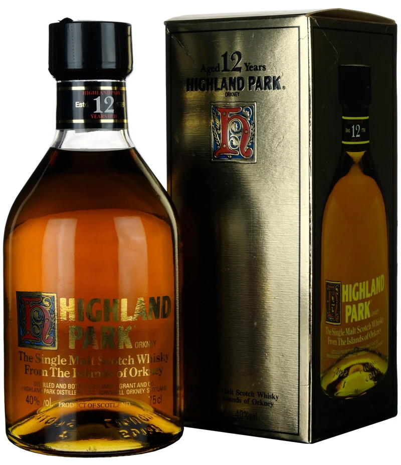 Highland Park 12 Year 1980s