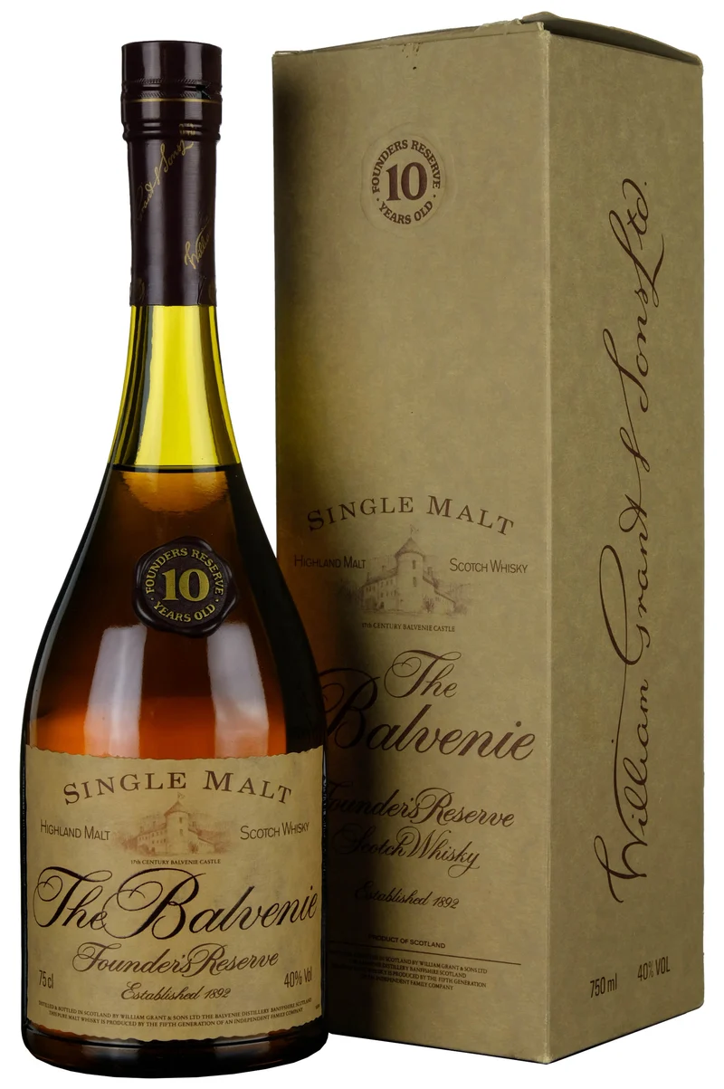 Balvenie 10 Year Old Founder's Reserve 1980s